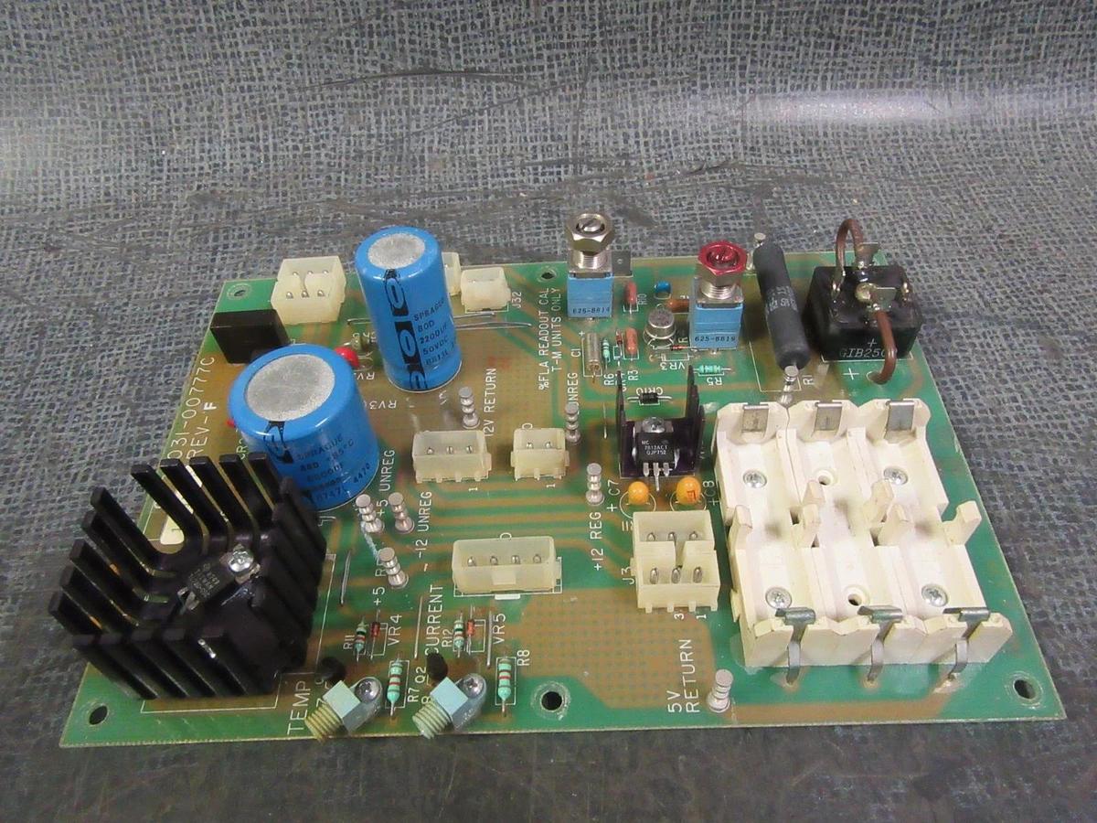 Used YORK STARTER CIRCUIT BOARD ASSEMBLY  MODEL: 031-00777C REV F **WARRANTY**