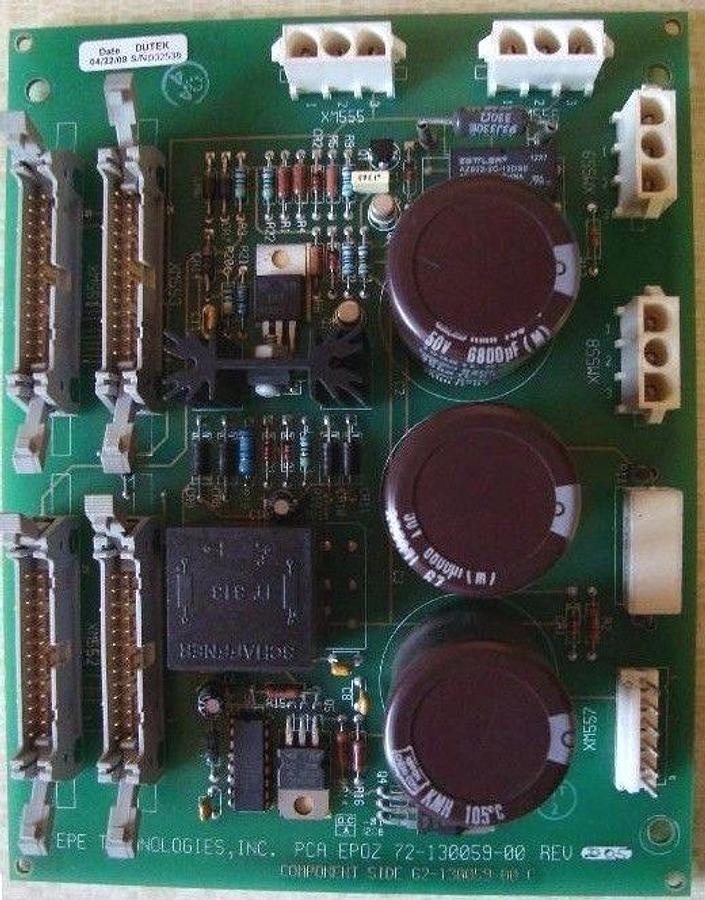 Used EPE TECHNOLOGIES PCA EPOZ CIRCUIT BOARD MODEL: 72-130059-00