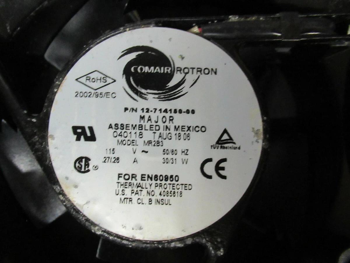 **NIB** COMAIR ROTRON FAN 12-714150-00 MR2B3 115 VAC 0.27/0.26 AMP 30/31 WATT