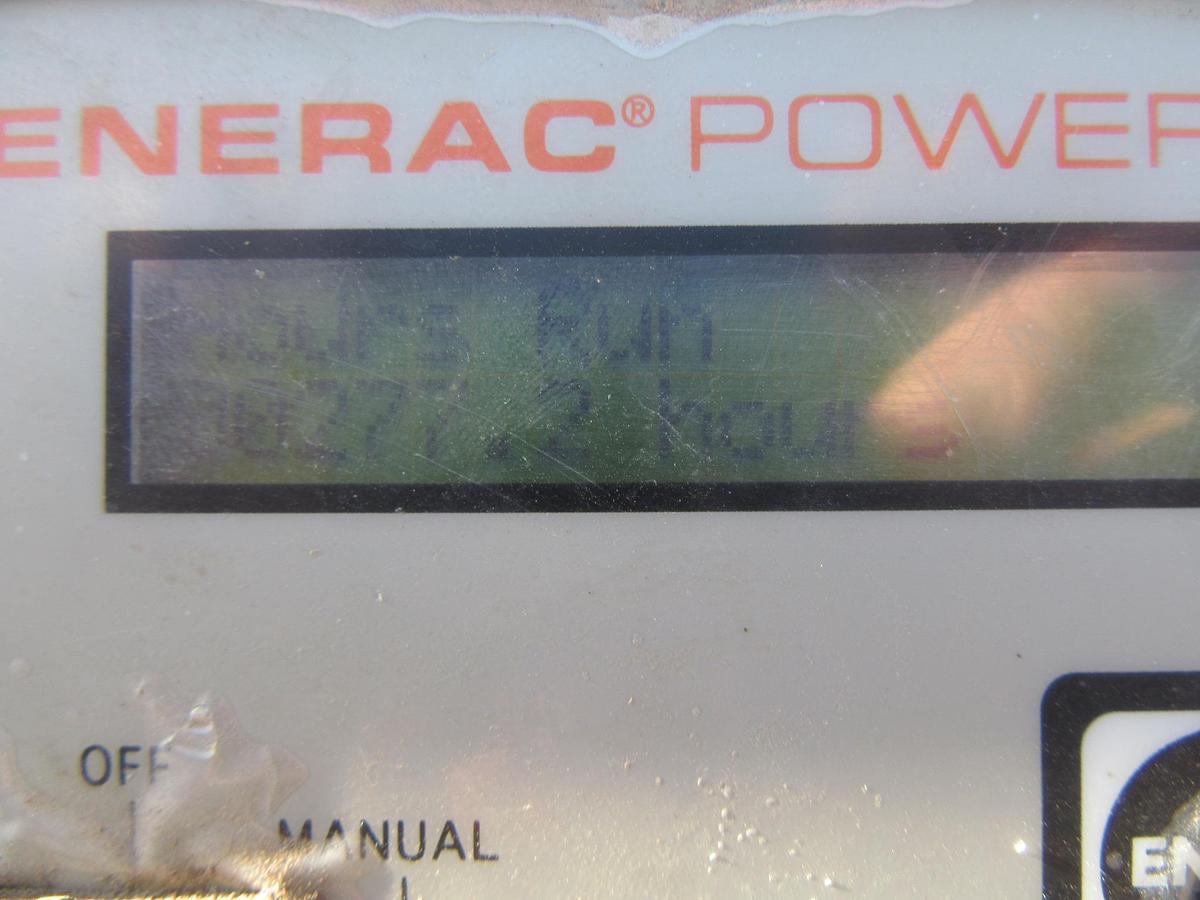 Used 30 KW DIESEL GENERATOR GENERAC 120/240 VOLT SINGLE PHASE 277 HOURS VIDEO WE SHIP
