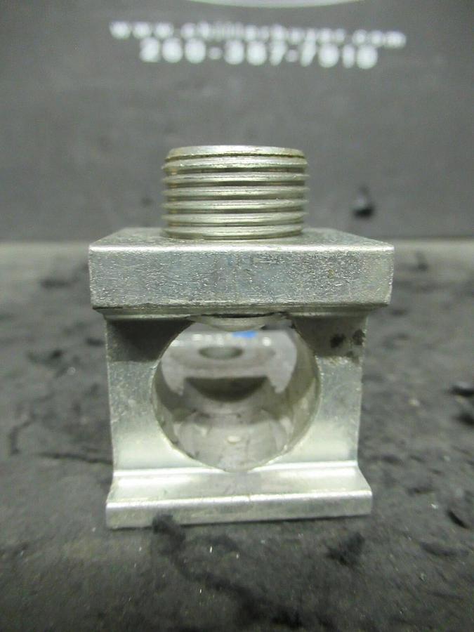 Used (3) QTY CMC AB500-1 1 SINGLE BARREL MECHANICAL CONNECTOR LUGS TAP 500 KCMIL - 4