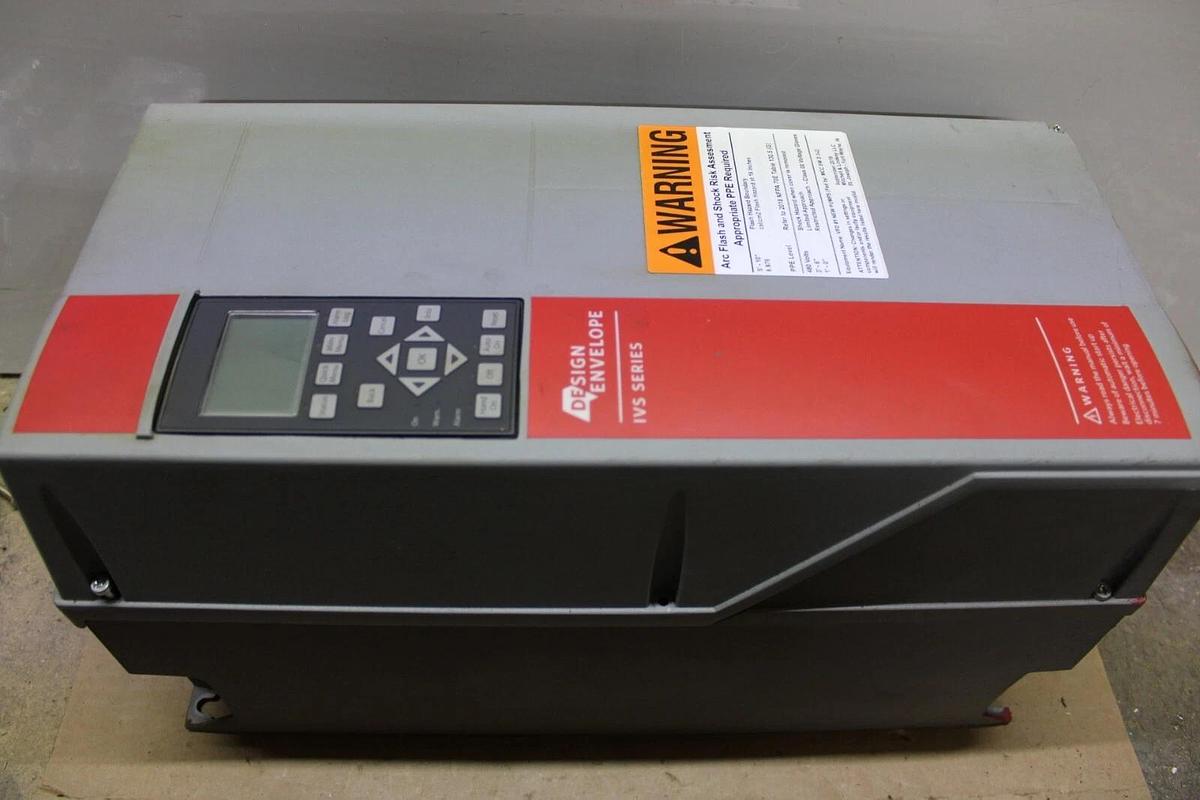 Used ARMSTRONG IVS VARIABLE SPEED DRIVE 751186-386 131X6417 11 kW 15 HP 480 VAC