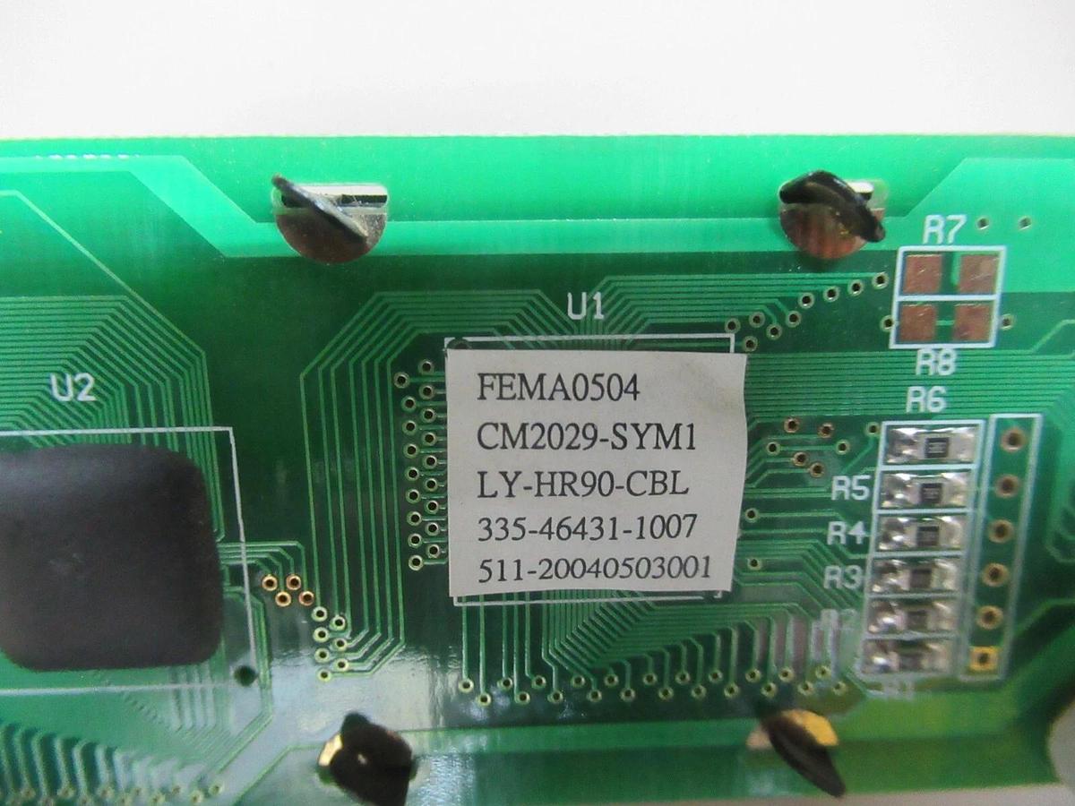 Used YORK MILLENIUM SCREW CHILLER DISPLAY PANEL YK-024-30910-000 371-02563-101