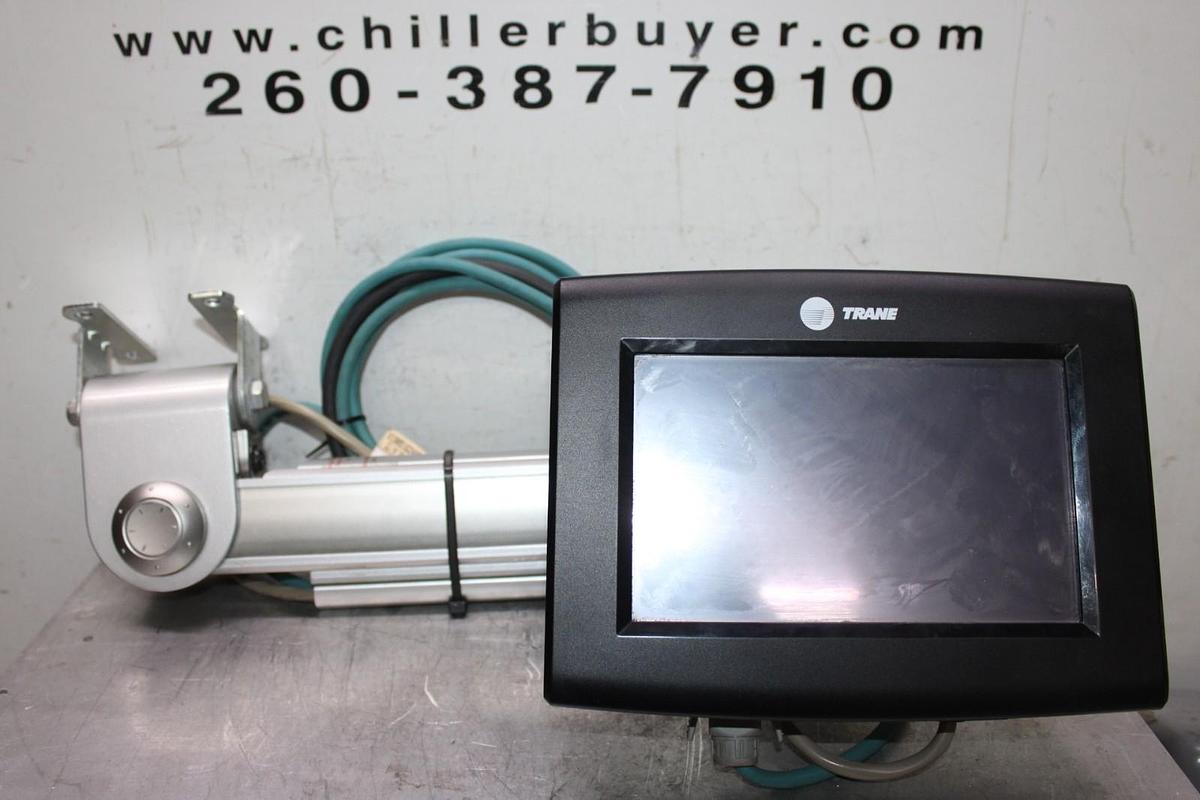 Used TRANE CHILLER DISPLAY AND CONTROL X13760335-01 REV. T 24 VOLT 0.9 AMP