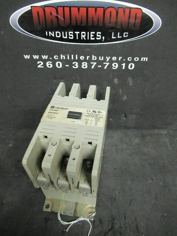 CUTLER HAMMER CONTACTOR C825HN10 SER. A1 120 AMP 600 VAC COIL: 120V