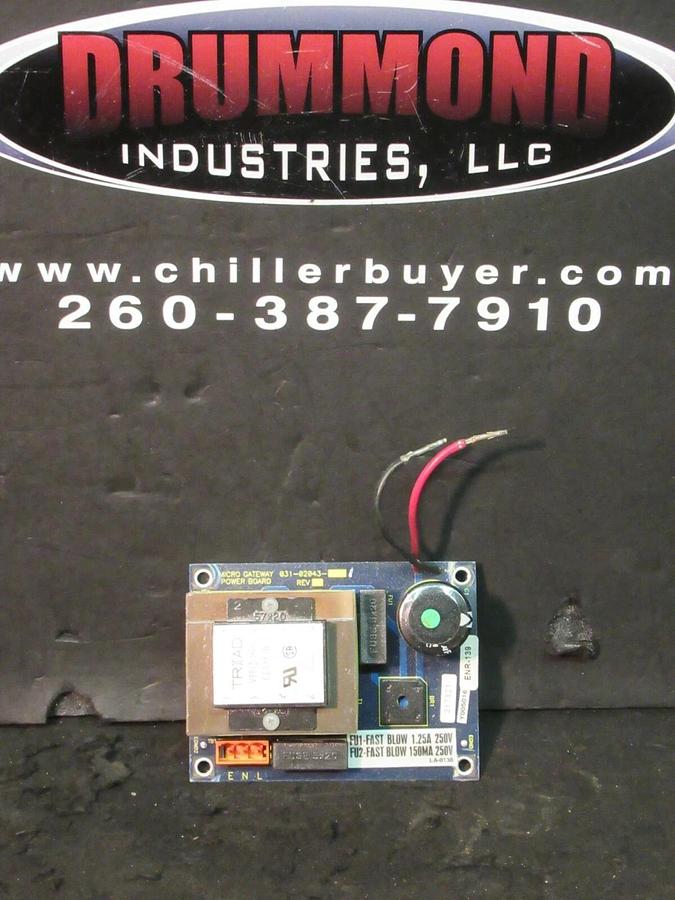 Used YORK MICRO GATEWAY CIRCUIT POWER SUPPLY BOARD PART NO 031-02043 REV C *WARRANTY*
