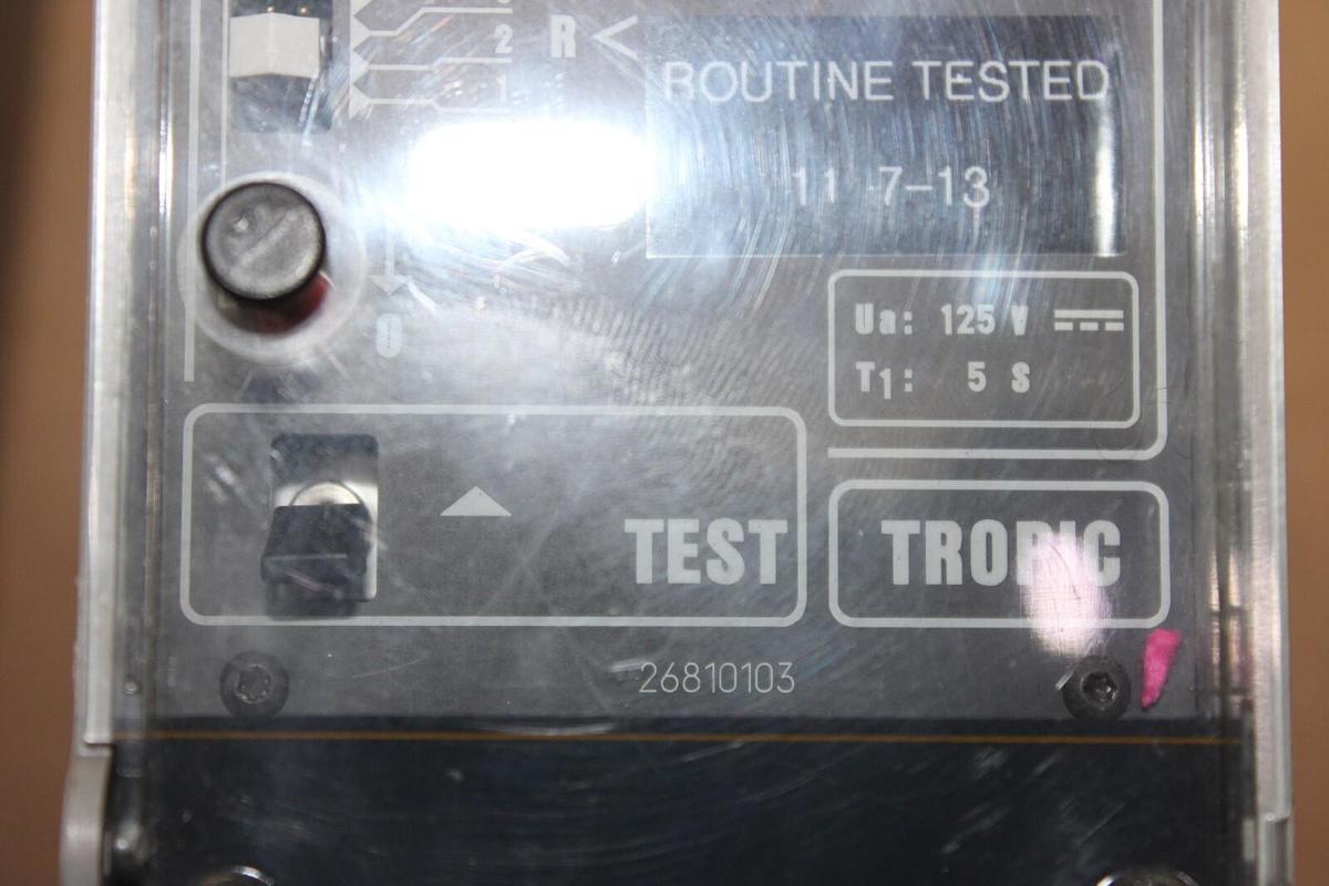 Used GEC ALSTHOM TOG TROPIC RELAY 26810103 125 VDC 03060904-CL **WARRANTY**