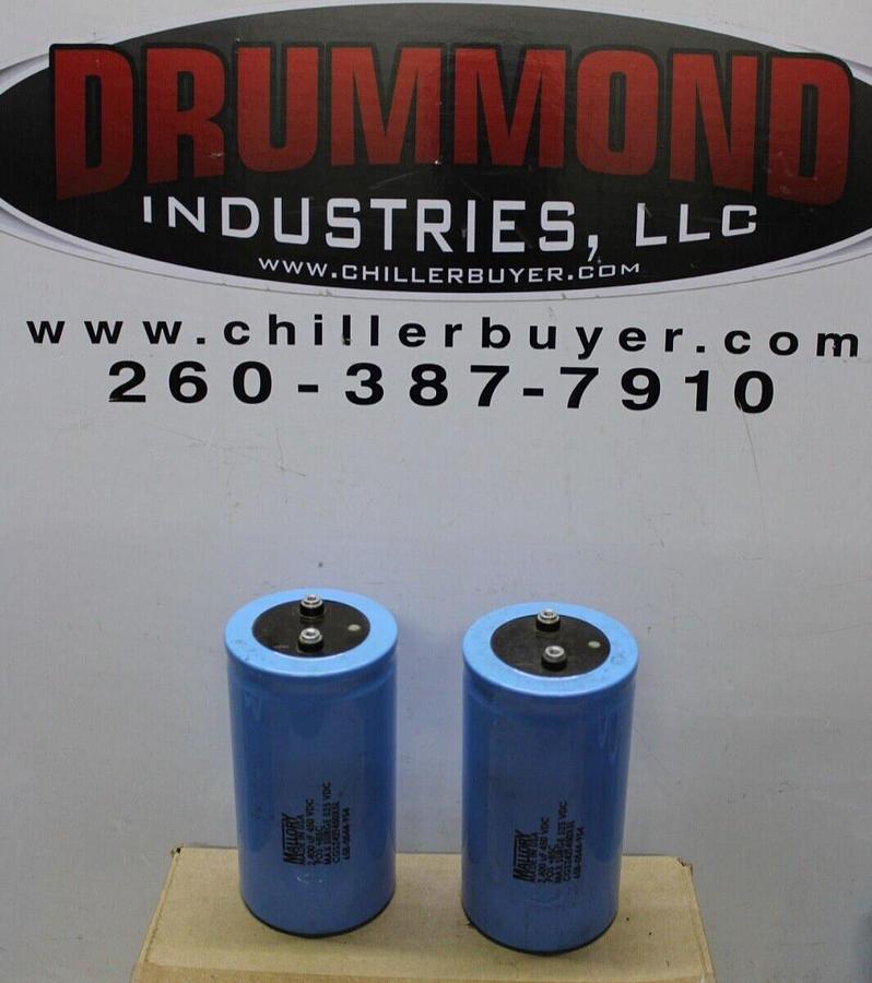 Used LOT OF 2 MALLORY CAPACITOR 2400 uF 450 VDC CGS242T450X5L 658-0544-954 *WARRANTY*