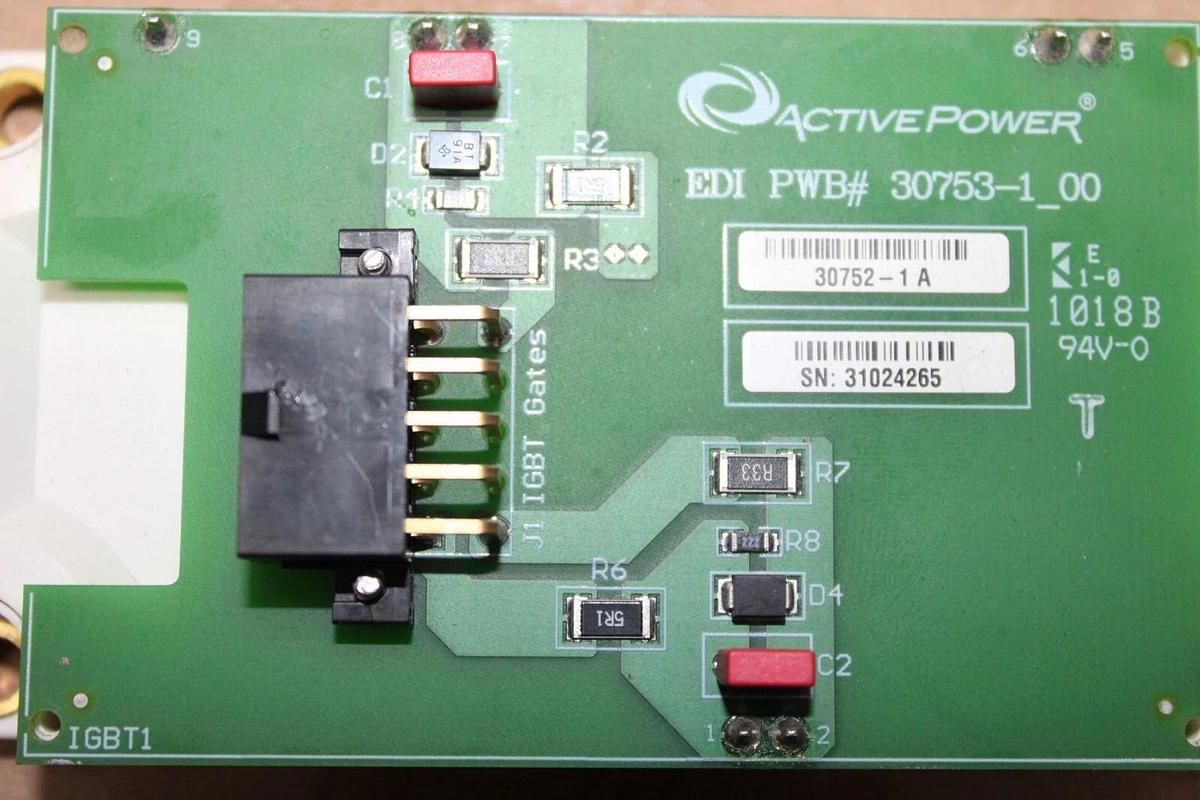 Used INFINEON ECONODUAL POWER MODULE FF225R12ME4 W/ ACTIVE POWER EDI BOARD 30752-1
