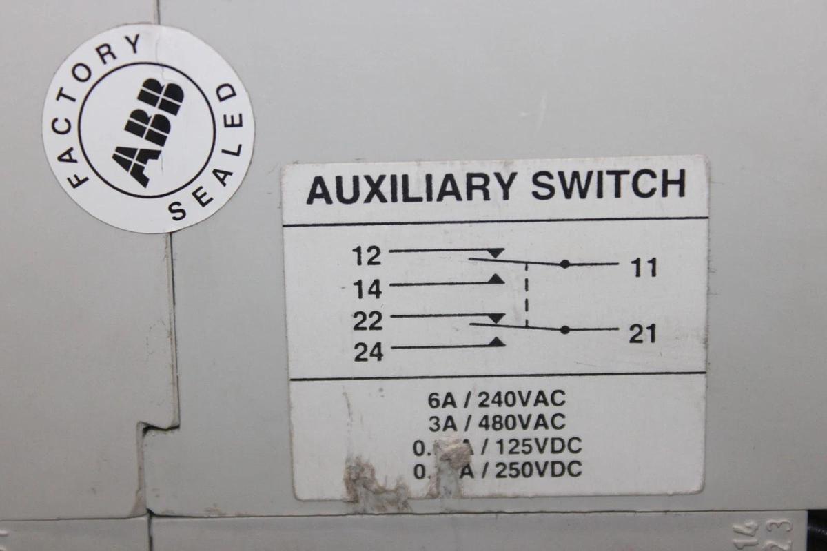 Used ABB CIRCUIT BREAKER SACE S3 S3N 100 AMP 3-POLE 600 VAC **WARRANTY**