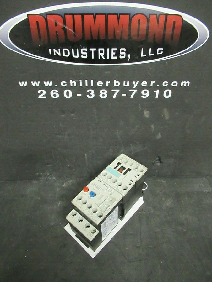Used SIEMENS STARTER 3RU1116-1DB80 / 3RT1015-1AK81 600 VAC 16 AMP 5 HP