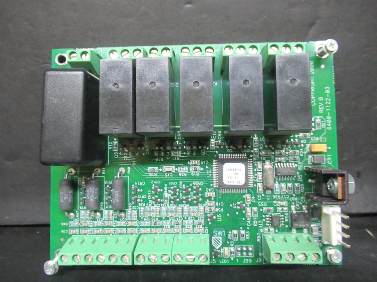 Used TRANE UCP3 STARTER MODULE 6400-1122-03 REV. B X13650741-09 REV. F **WARRANTY**