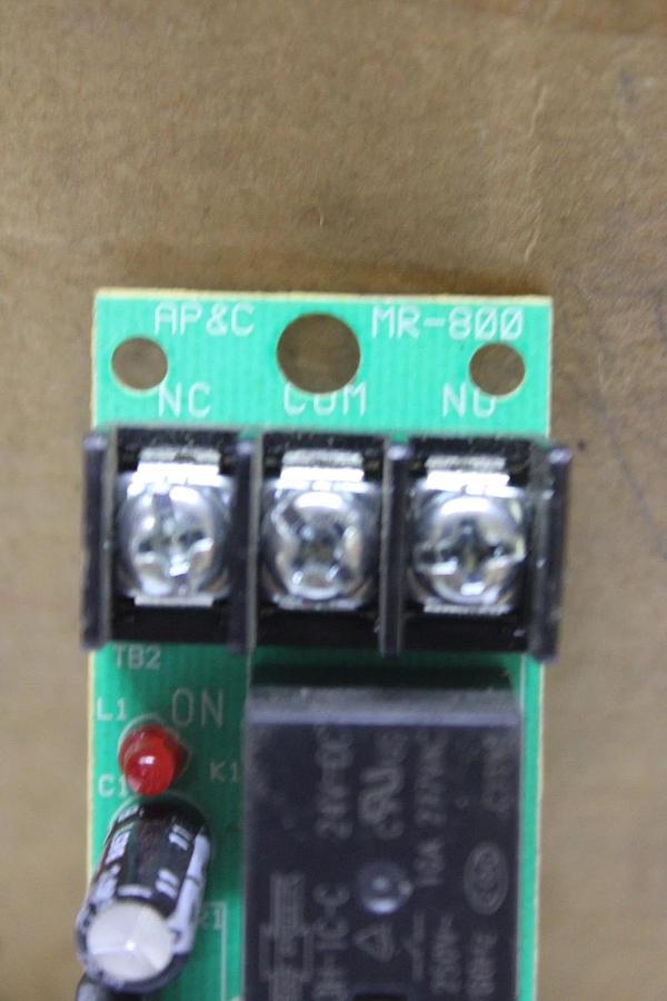 Used AP&C RELAY CIRCUIT BOARD MR-800 **WARRANTY INCLUDED**