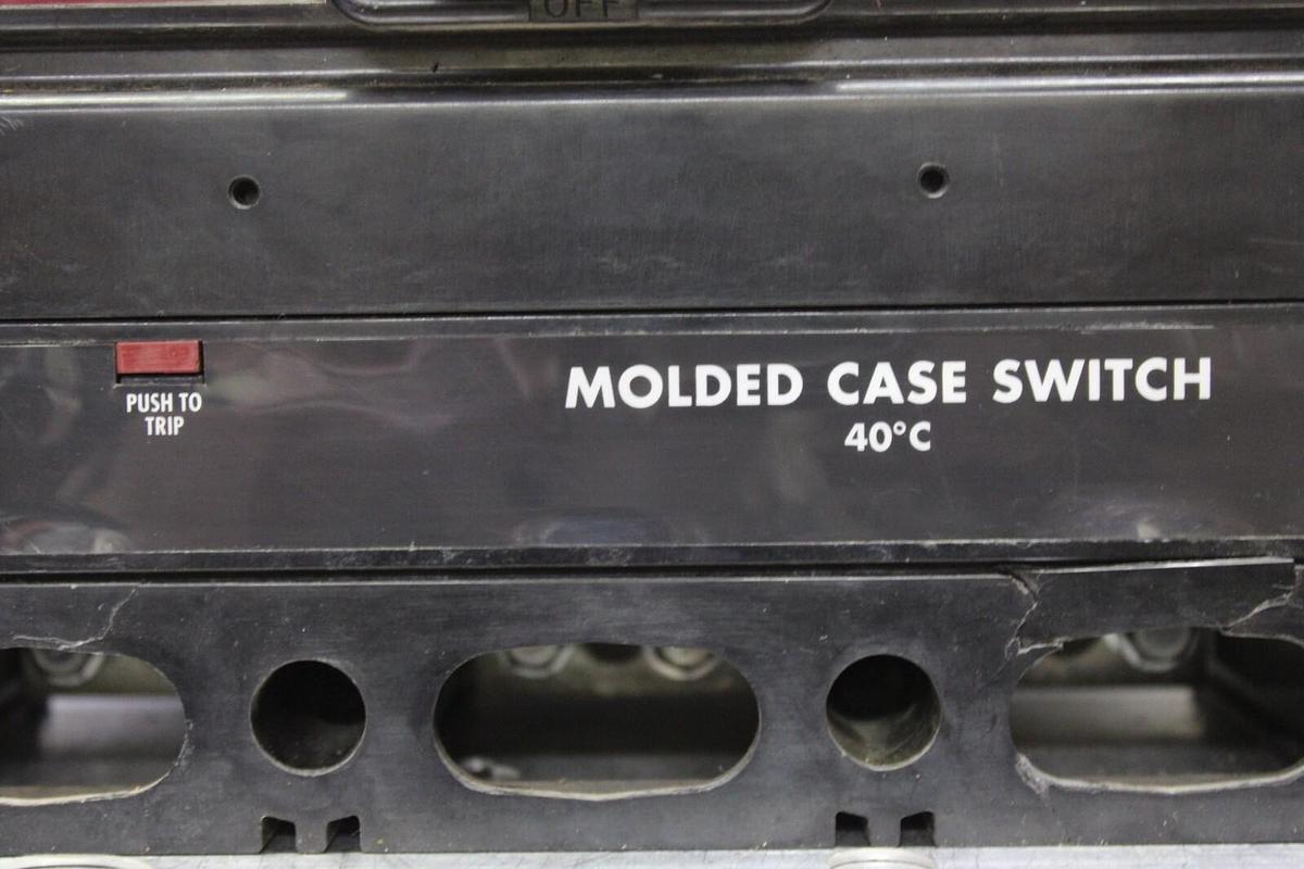 Used EATON MOLDED CASE SWITCH LS36060YE 600 AMP 600 VAC 3-POLE **WARRANTY**