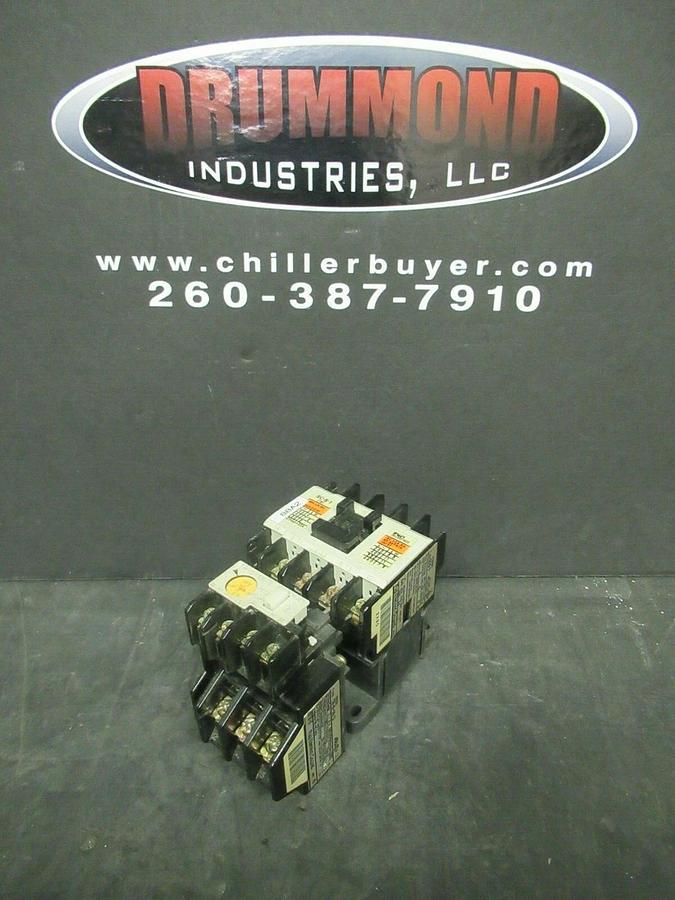 Used 20 AMP FUJI STARTER SC20AA 600 VAC 10 HP W/ TR20D OVERLOADS **WARRANTY**