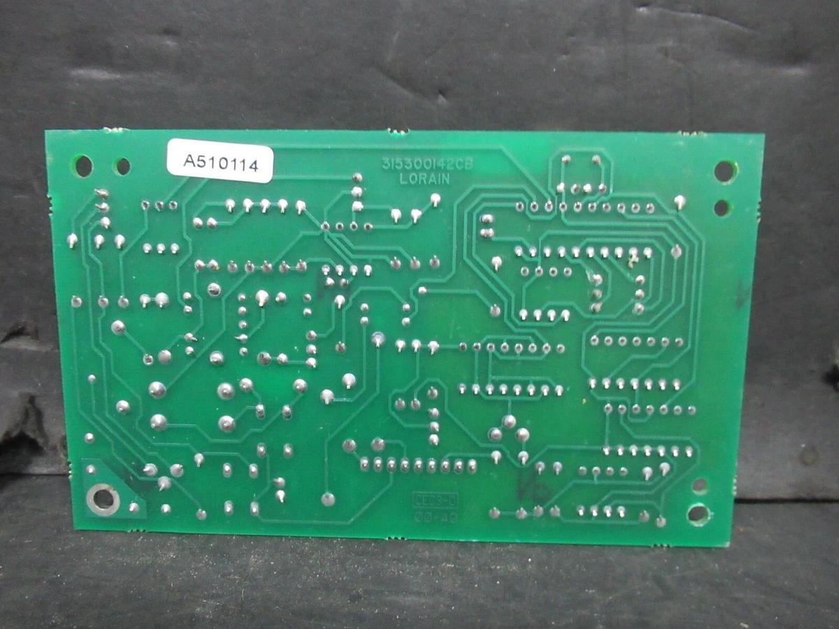 Used LORAIN CIRCUIT BOARD 315300142CB / 433800164 *WARRANTY INCLUDED*