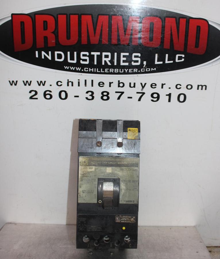 Used SQUARE D I-LINE CIRCUIT BREAKER KC34200 200 AMP 480 VAC 3-POLE
