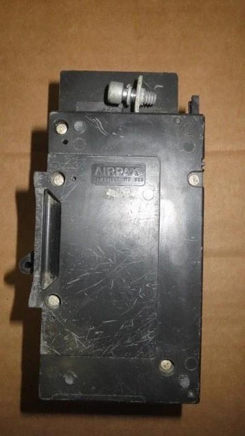 Used AIRPAX BREAKER F.L. AMPS 63 WITH 3 POLE 600 VAC