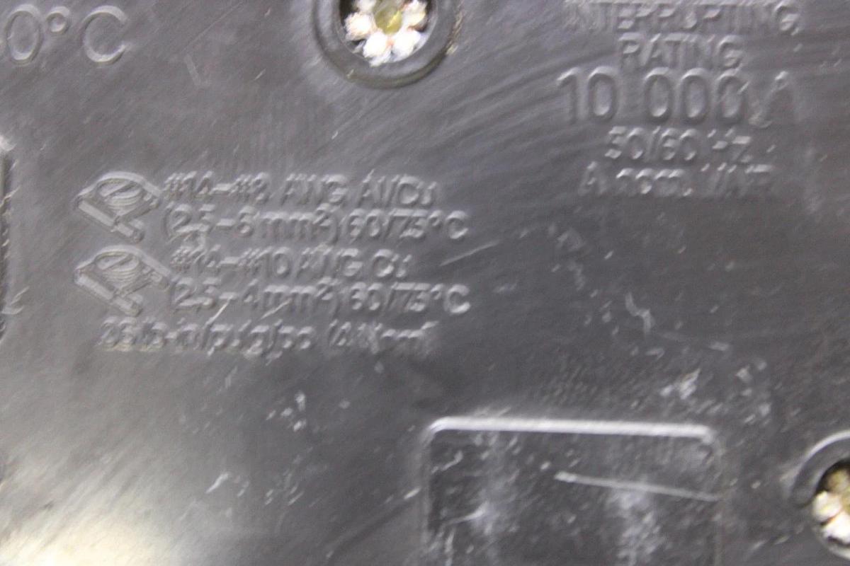 Used LOT OF 3 SQUARE D SINGLE POLE QO CIRCUIT BREAKER AD-8011 QO12020 20 AMP 240 VAC