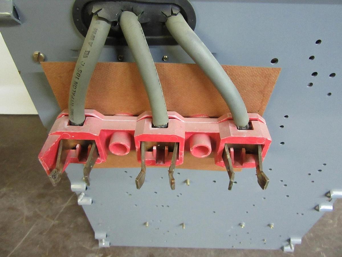 Used SQUARE D MCC FUSIBLE STARTER BUCKET 18" MODEL: 4 NEMA 3 W/8536-SEO1