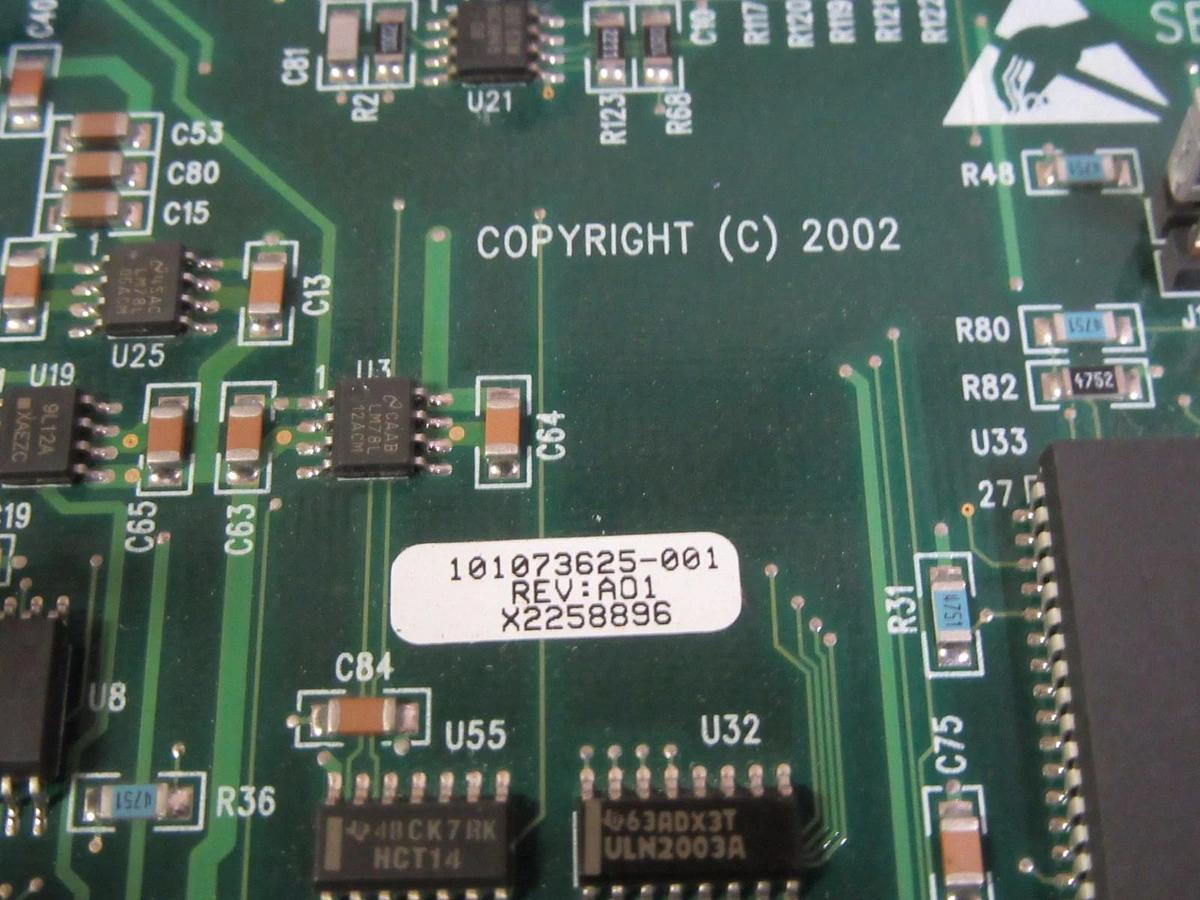 Used EATON POWERWARE UPS CONTROL CIRCUIT BOARD MODEL: 101073625-001 REV A01