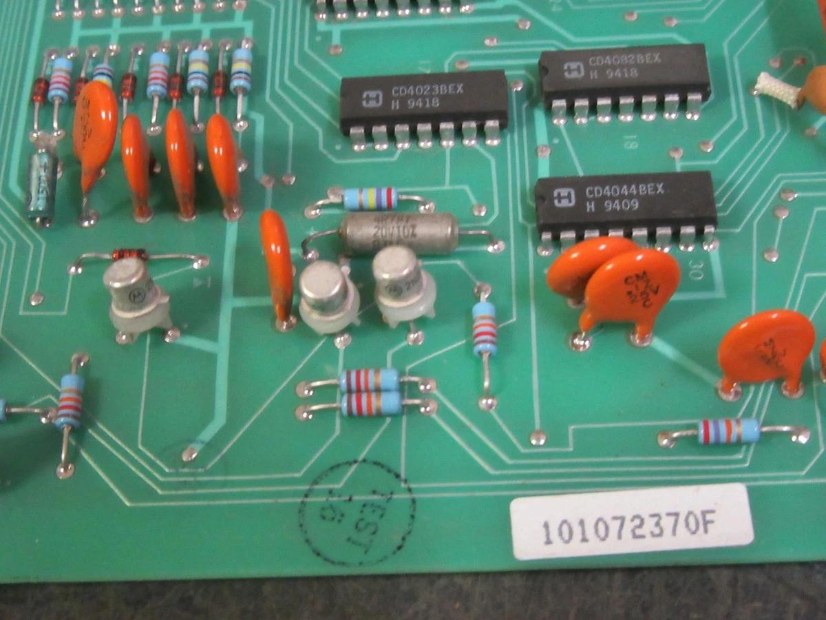 Used EXIDE ANNUNCIATION CARD CIRCUIT BOARD 101072370F 118302382 REV B MK2-U WARRANTY