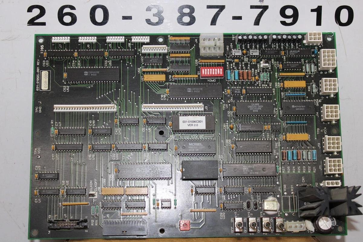 Used YORK HVAC PROCESSING CIRCUIT BOARD 031-01095-001 **WARRANTY INCLUDED**