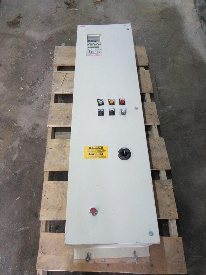 ABB 30 HP 480 VAC 3 PH VARIABLE SPEED DRIVE H501030400 ACH501-030 WITH BYPASS