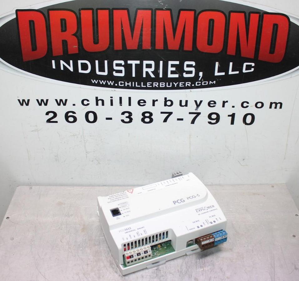 Used JOHNSON CONTROLS PCG UNIVERSAL BINARY CONTROLLER PCG1611 FX-PCG1611-1 REV. W