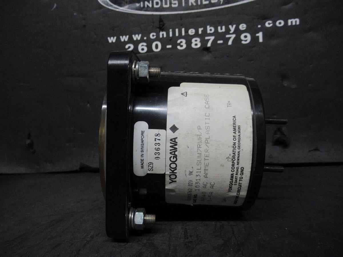 Used YOKOGAWA AC AMMETER 103131LSUW7RWH/P 8000 AC AMPERES MAX **WARRANTY INCLUDED**