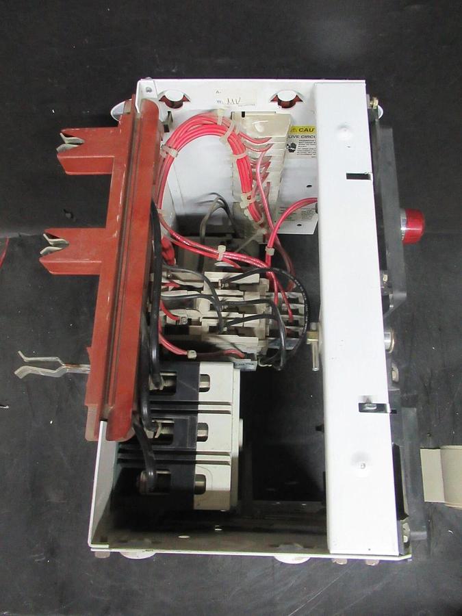 Used CUTLER HAMMER MOTOR STARTER CONTROL BUCKET MODEL: 2100 12" NEMA SIZE 1 15 AMP