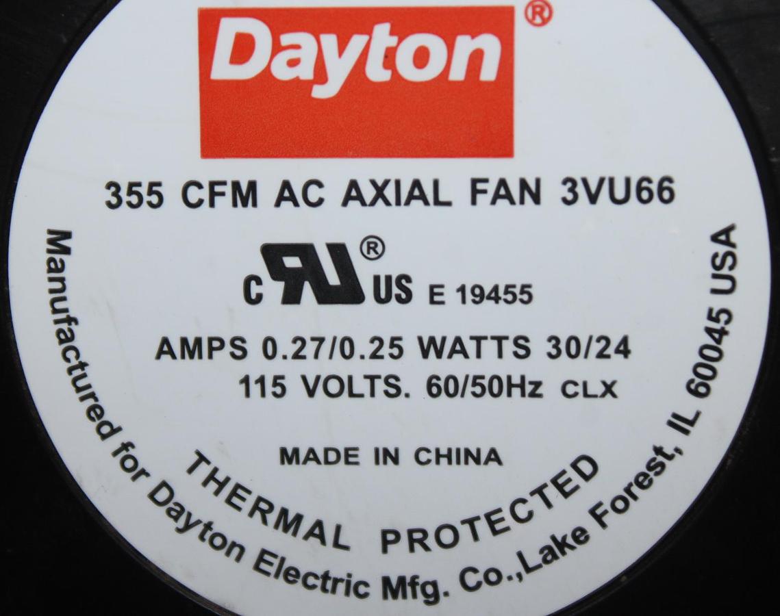 Used COMAIR ROTRON TARZAN FAN TN3A2 115 VAC 85 WATT 50/60 HZ