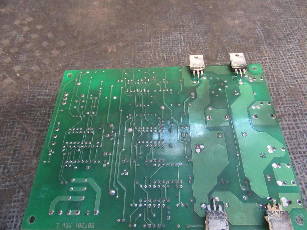 Used EUCLID HVAC CIRCUIT BOARD 807301 REV C **WARRANTY INCLUDED**