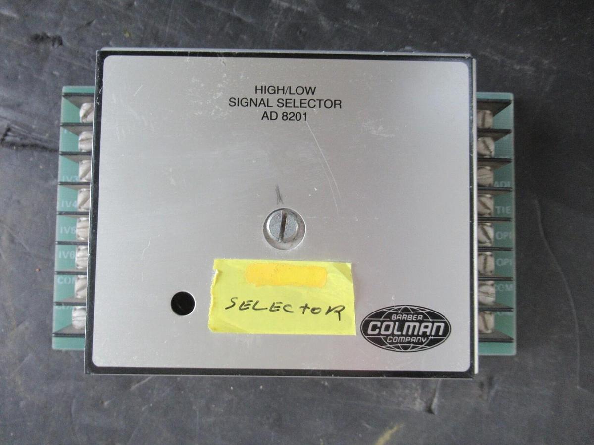 Used COLEMAN HIGH/LOW SIGNAL SELECTOR AD-8201 **30 DAY WARRANTY INCLUDED!**