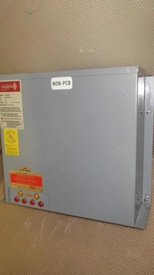 Used MYRON ZUCKER CAPACITOR CALMOUNT SERIES, KVAR 20, 480 V, 3 PHASE -- KIM43020-3