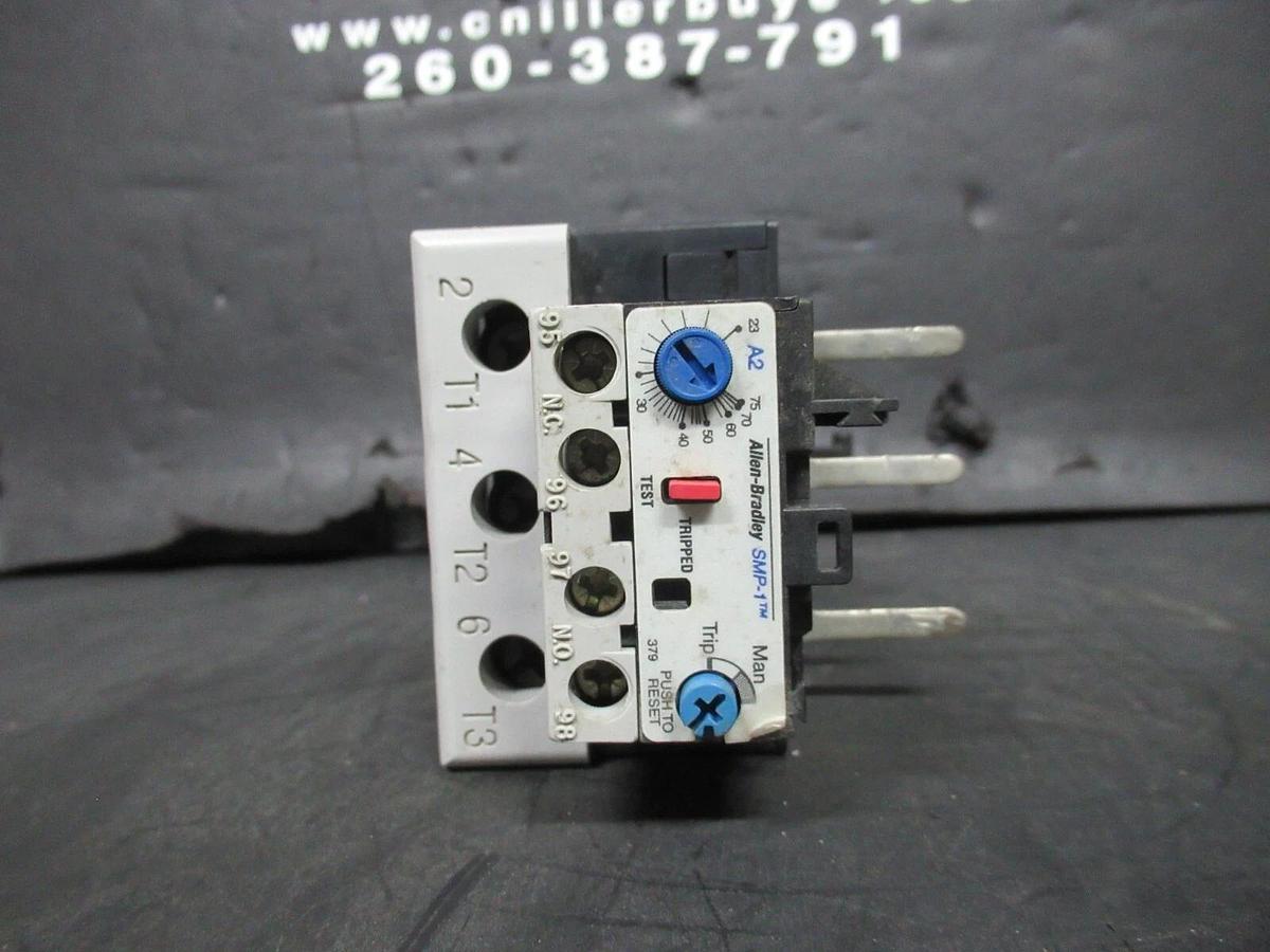 Used ALLEN-BRADLEY ADJUSTABLE THERMAL OVERLOAD RELAY 193-A1K3 23-75 AMP