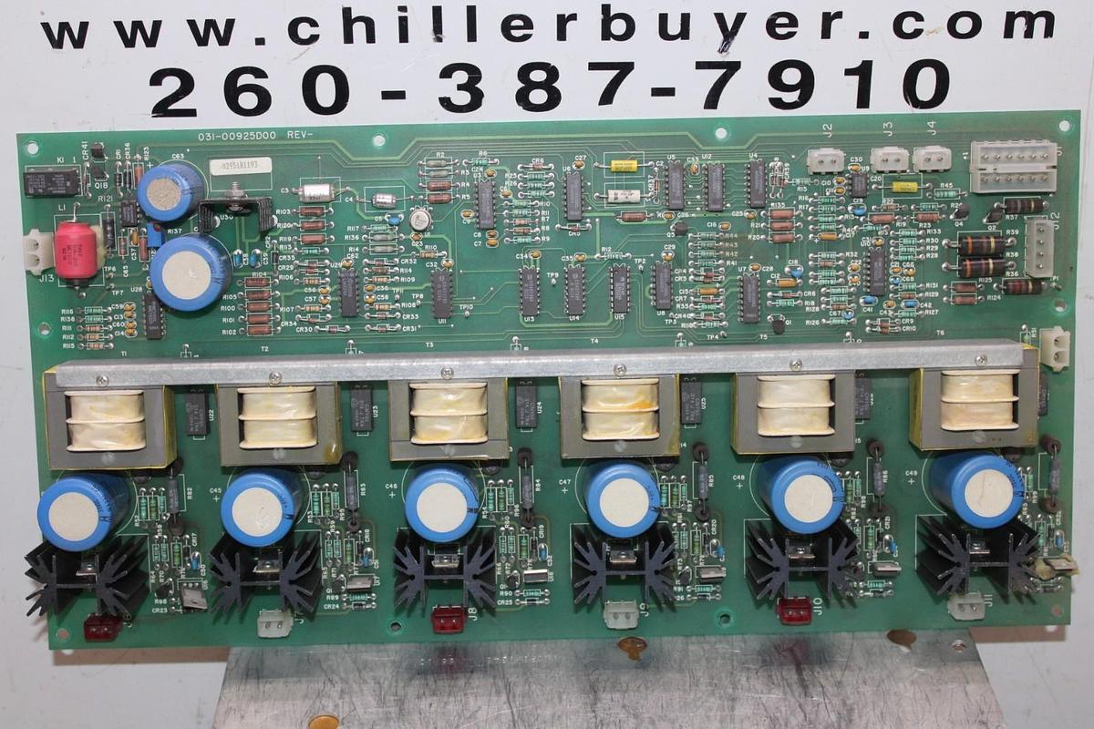 Used YORK CHILLER STARTER CIRCUIT BOARD 031-00925D002 **WARRANTY**