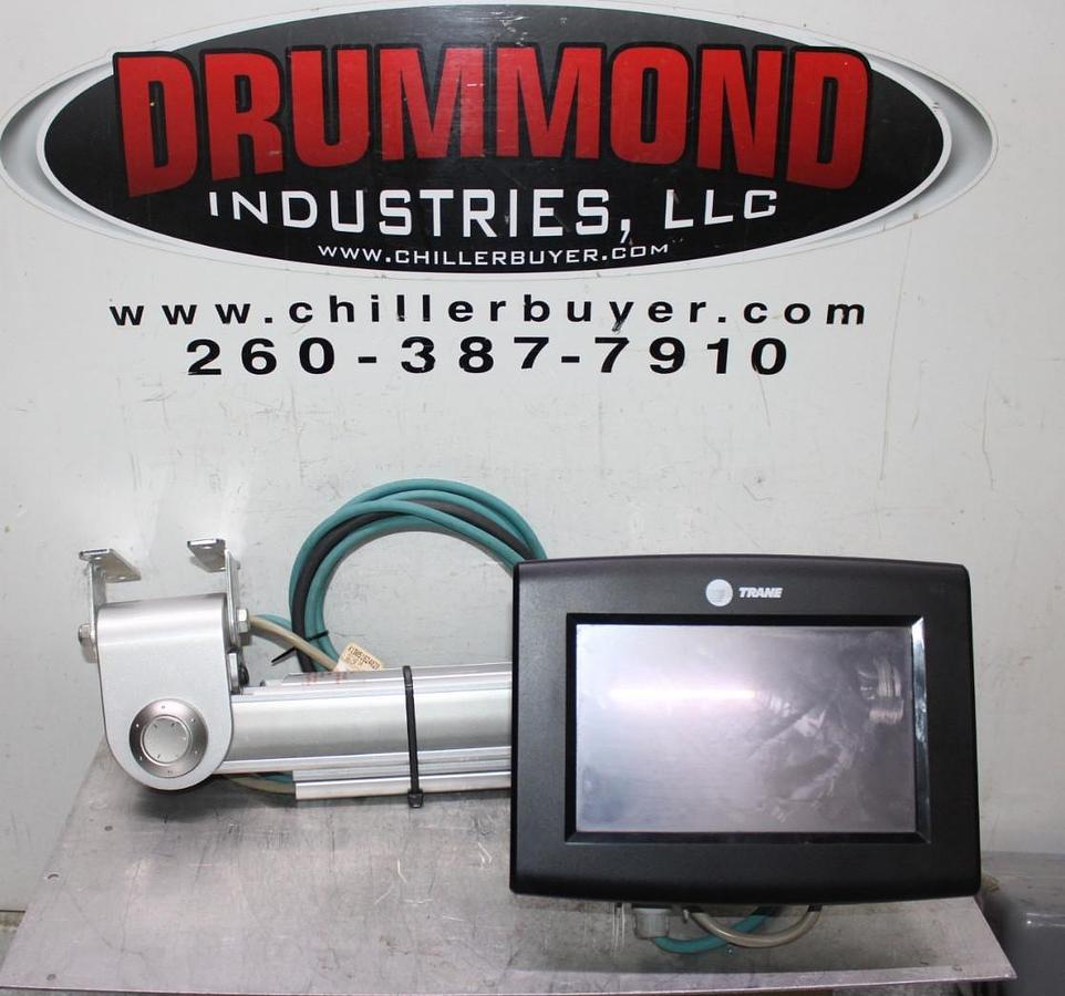 Used TRANE CHILLER DISPLAY AND CONTROL X13760335-01 REV. T 24 VOLT 0.9 AMP
