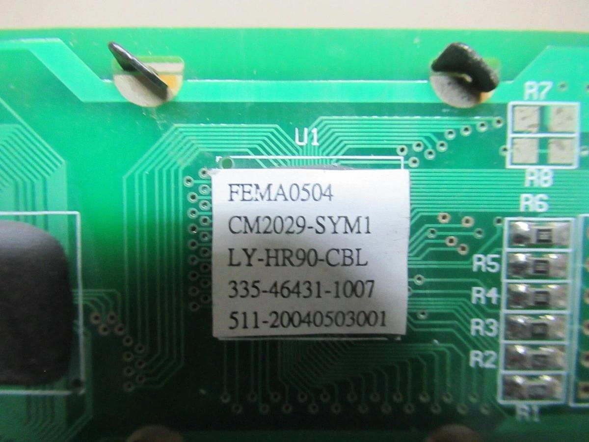 Used YORK MILLENNIUM CONTROL CENTER YK-371-02742-101 **WARRANTY INCLUDED**