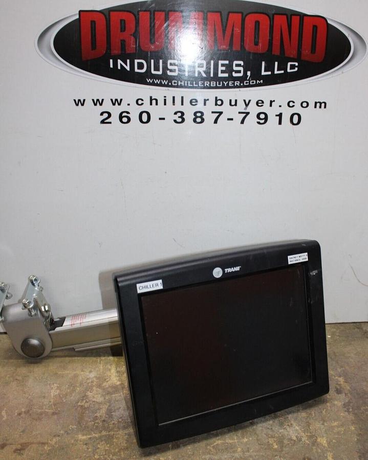 Used TRANE ADAPTIVIEW CHILLER TOUCH DISPLAY X13760326050 REV. N 24V W/ ARM