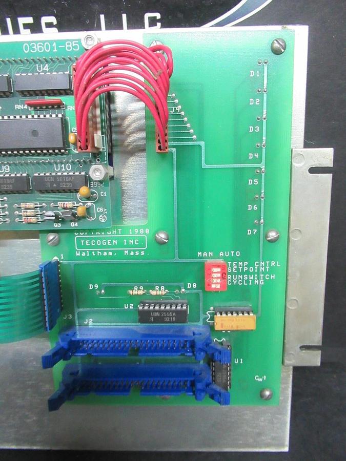 Used TECOGEN INC CHILLER MONITOR 05464-ASSY-31107-03 03601-85 31106-03 **WARRANTY**