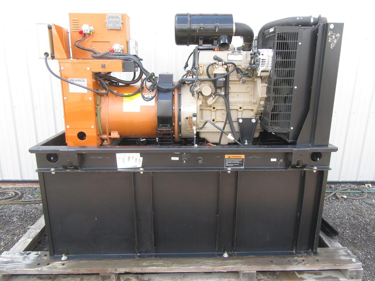 Used 30 KW DIESEL GENERATOR GENERAC 120/240 VOLT SINGLE PHASE 569 HOURS VIDEO WE SHIP