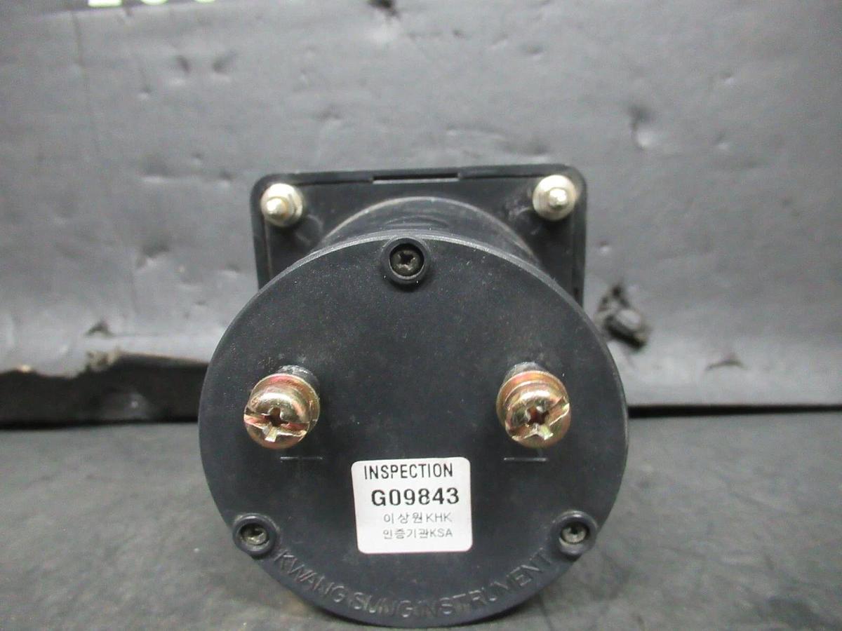 Used LIGHT STAR AC VOLTAGE METER KAB-08 FS-AC600V 0-600 VOLTS **WARRANTY**