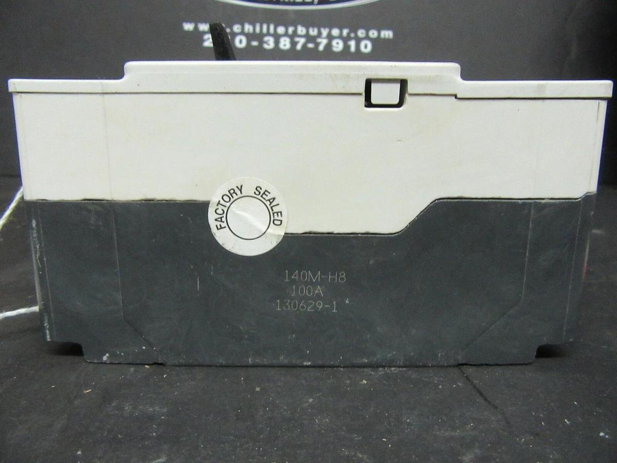 Used 100 AMP ALLEN BRADLEY BREAKER 140M-H8P-D10 3 POLE 480 VAC **WARRANTY**