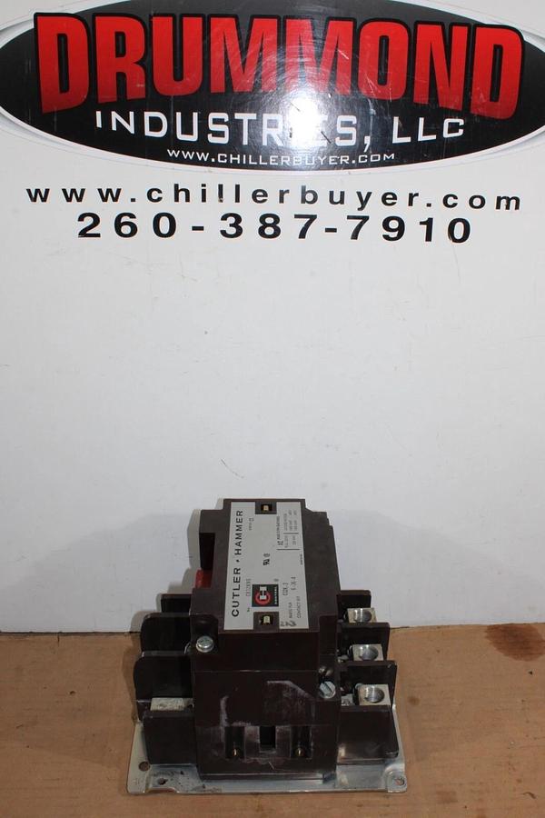 Used CUTLER HAMMER CONTACTOR C832KN9 200 AMP 600 VOLT 3-PHASE COIL: 120V **WARRANTY**