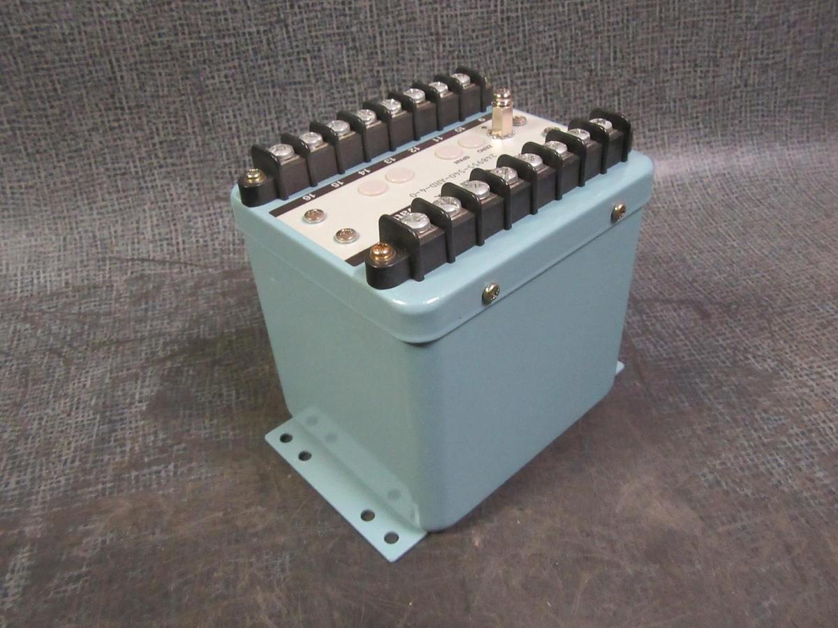 Used YOKOGAWA JUXTA AC SERIES WATT TRANSDUCER 248955-540-AHD-4-0 0-120V 1500 WATT
