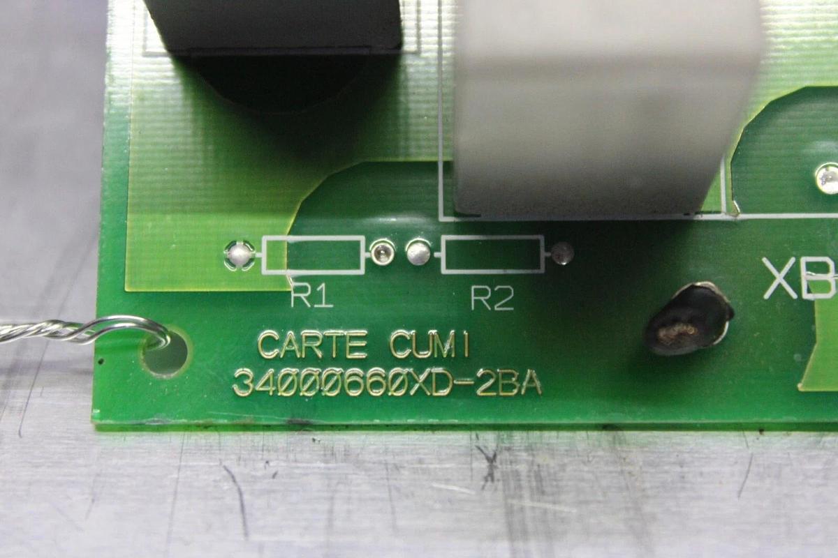 Used MGE SYSTEMS CARTE CIMI CUMI CIRCUIT BOARD 34000660XD-2BA *WARRANTY*