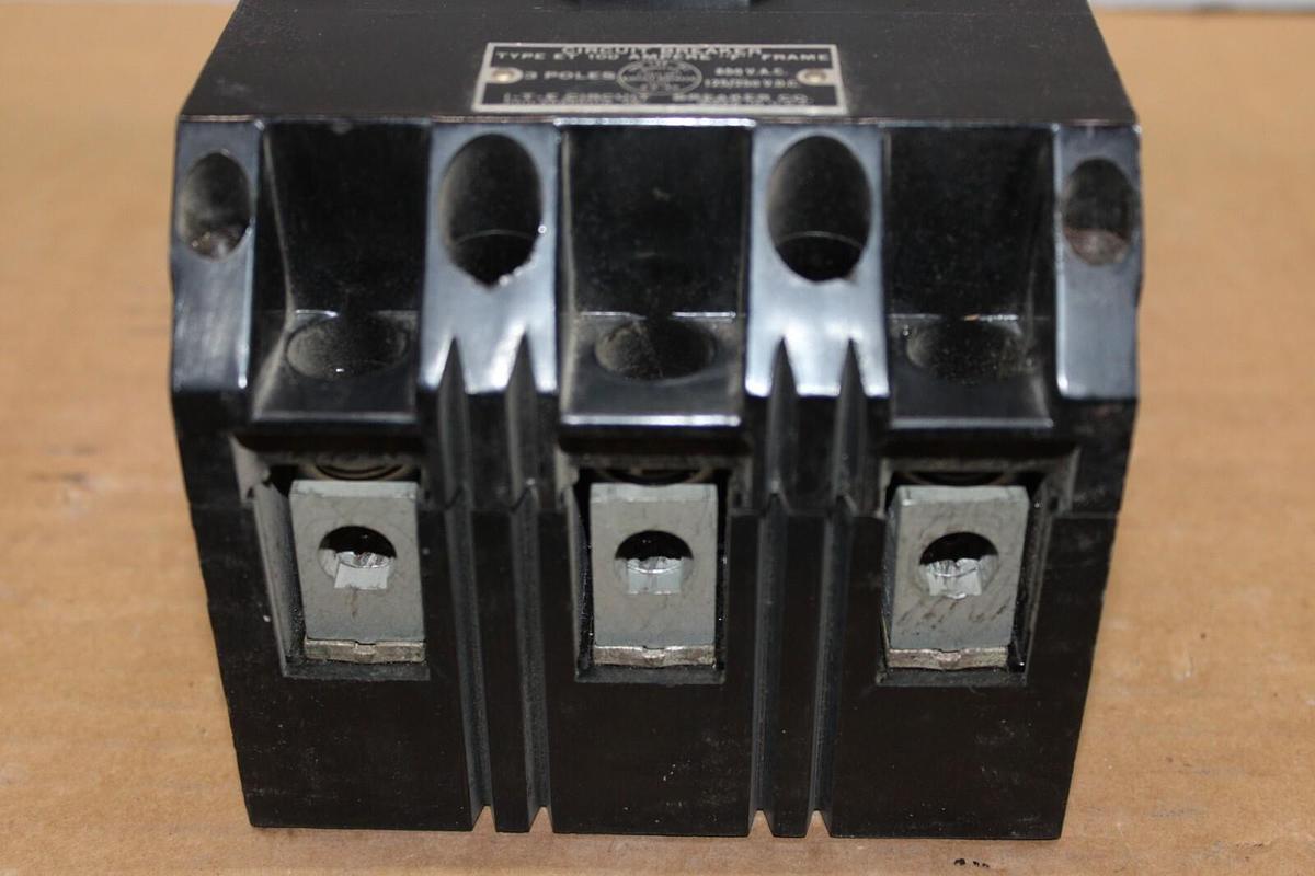 Used ITE CIRCUIT BREAKER ET4036 70 AMP 600 VAC 3-POLE ET-100 F-FRAME **WARRANTY**