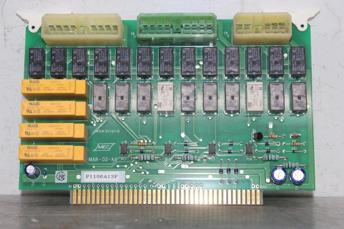 Used MEC EUROTHERM CIRCUIT BOARD 1514201NG MAR-02-K4 P1106A13P MDK311V-0 **WARRANTY**