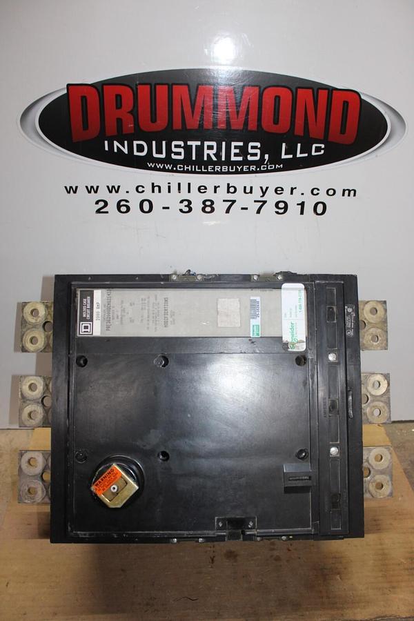 Used SQUARE D DC CIRCUIT BREAKER PAF362000DCM021433 W/ AUX. SWITCH & SHUNT TRIP